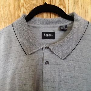 Haggar gray shirt. Size XL